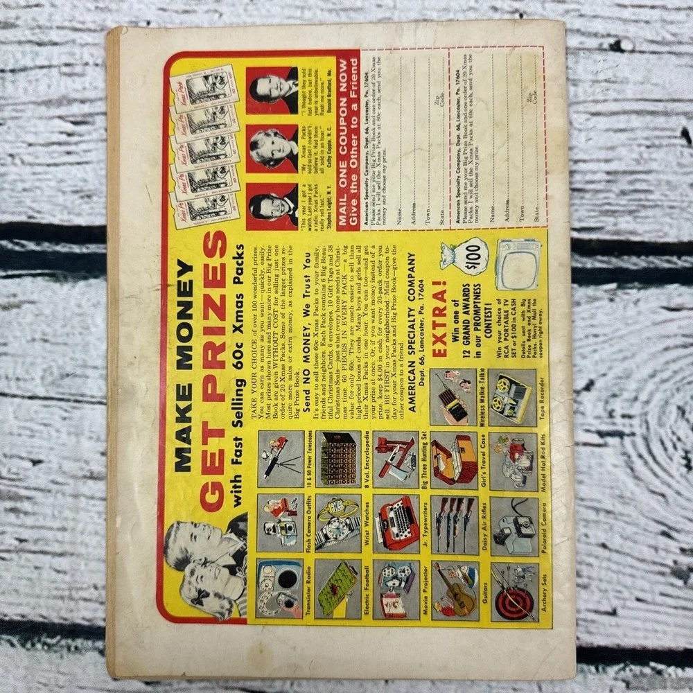 Mighty Samson Comic Book [December 1966] Vintage Gold Key‎ Arctic Monster
